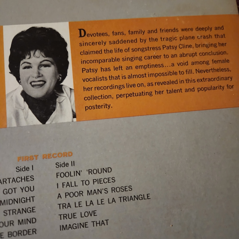 The Patsy Cline Story Record Set - Picture 10 of 16